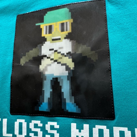 H&M T-Shirt Holographic - Kids Size 10-12 - Picture 8 of 15